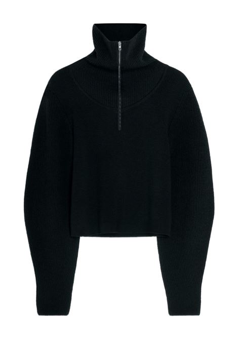 maglione zipped donna nero LEMAIRE | TO1422 LK1043BK999